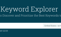 Moz Keyword Explorer获取竞争对手关键词