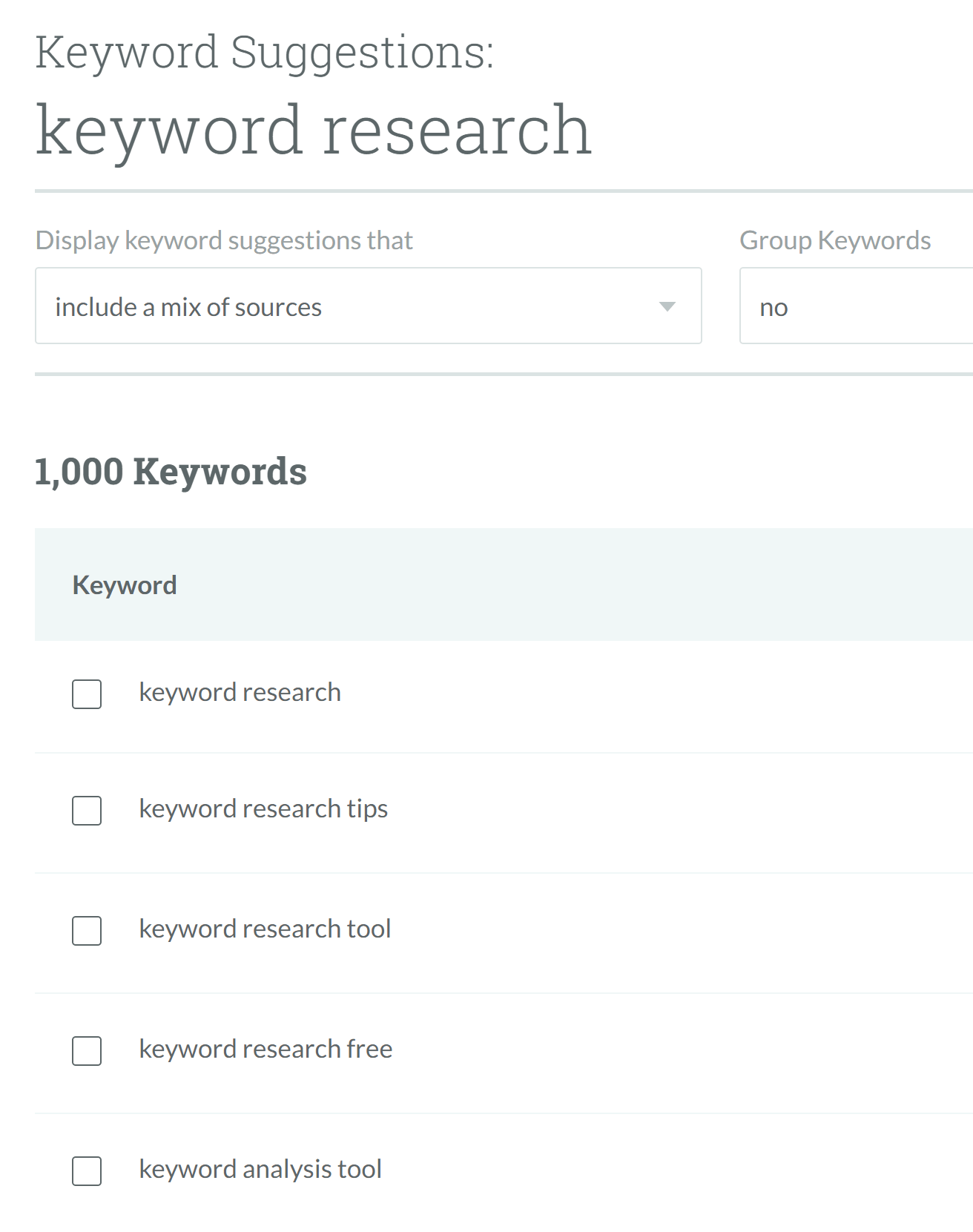Moz Keyword Explorer获取竞争对手关键词