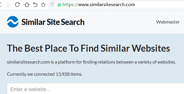 如何查找与某网站类似的网站，或某种工具的替代品？